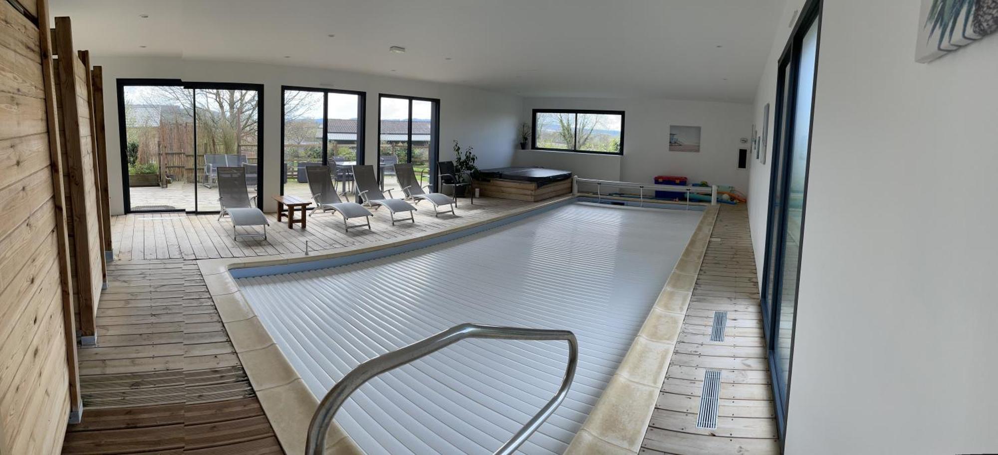 Piscine Interieure Privee Chauffee Toute L Annee Et Spa St Martin Saint-Martin-l'Hortier Exterior foto